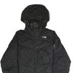 THE NORTH FACE Womens Black Summit Series Puffer Jacket M Polyester Blend Zip