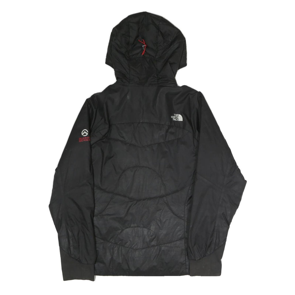 THE NORTH FACE Womens Black Summit Series Puffer Jacket M Polyester Blend Zip