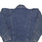 AMERICAN CLASSICS Womens Blue Denim Button Jacket S Embroidered Vintage Style