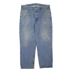 CARHARTT Mens Jeans Blue Regular Straight Denim Light W38 L30 Classic Cotton