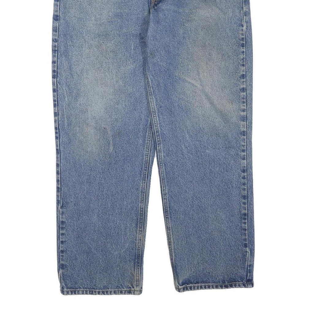 CARHARTT Mens Jeans Blue Regular Straight Denim Light W38 L30 Classic Cotton