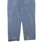 CARHARTT Mens Jeans Blue Regular Straight Denim Light W38 L30 Classic Cotton