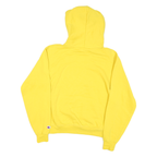 CHAMPION Mens Yellow Michigan Football Pullover Hoodie S Cotton Blend