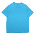 POLO RALPH LAUREN Mens Blue Cotton T-Shirt XL Short Sleeve Crew Neck Classic Fit