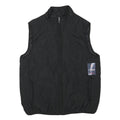 CHAPS Womens Black Jacket M Polyester Blend Plain Zip Closure Casual Style
