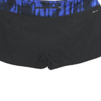 NIKE Womens Black & Blue Sports Shorts XL W38 Dri-Fit Running Fitness Gym