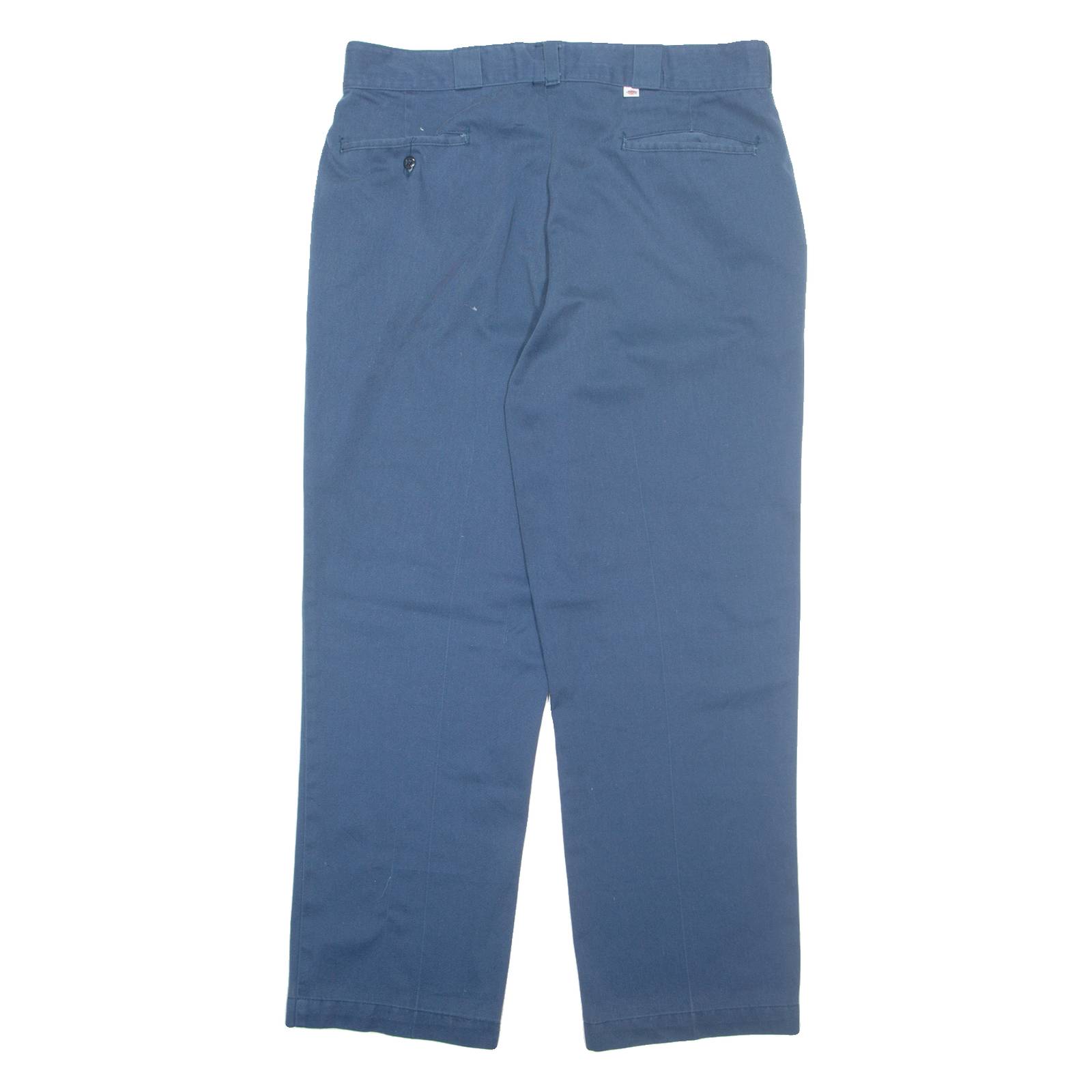 DICKIES Chino Mens Trousers Blue Regular Straight W38 L30
