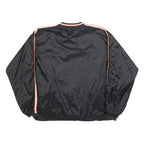 BOOMBAH Mens Black & Orange Sweatshirt V-Neck XL Sports Casual Pullover