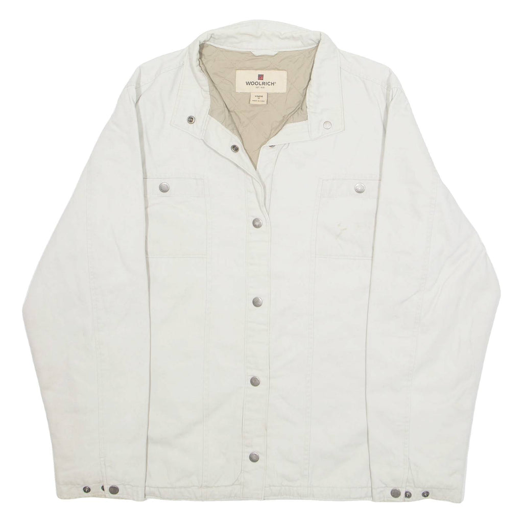 WOOLRICH Womens Jacket Cream M