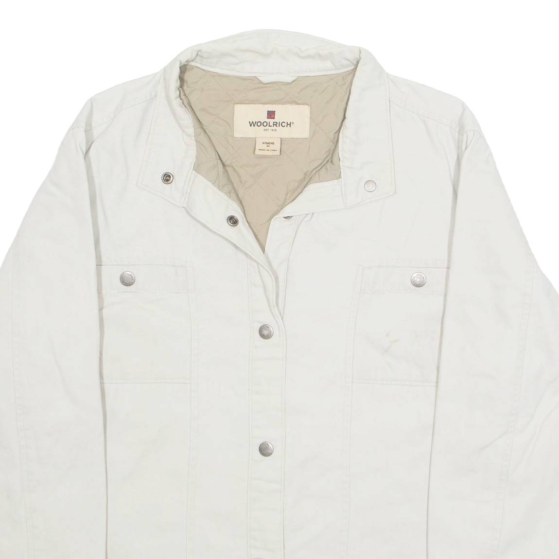 WOOLRICH Womens Jacket Cream M