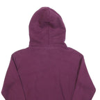 CHAMPION Womens Maroon Cotton Blend Hoodie S Classic Logo Sweatshirt