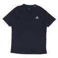 ADIDAS Mens Black T-Shirt XL Short Sleeve Crew Neck Cotton Blend Casual