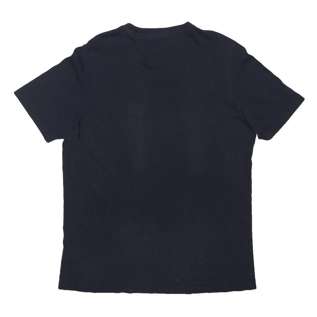 ADIDAS Mens Black T-Shirt XL Short Sleeve Crew Neck Cotton Blend Casual