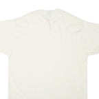 Mens White Festival Italiano Graphic T-Shirt XL Short Sleeve Crew Neck Cotton