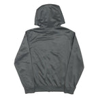 NIKE Mens Grey & Light Grey Full Zip Hoodie XS Polyester Blend Sportswear
