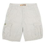 LEE Mens Shorts Beige Casual Cotton Cargo M W31 Pockets Comfortable Summer