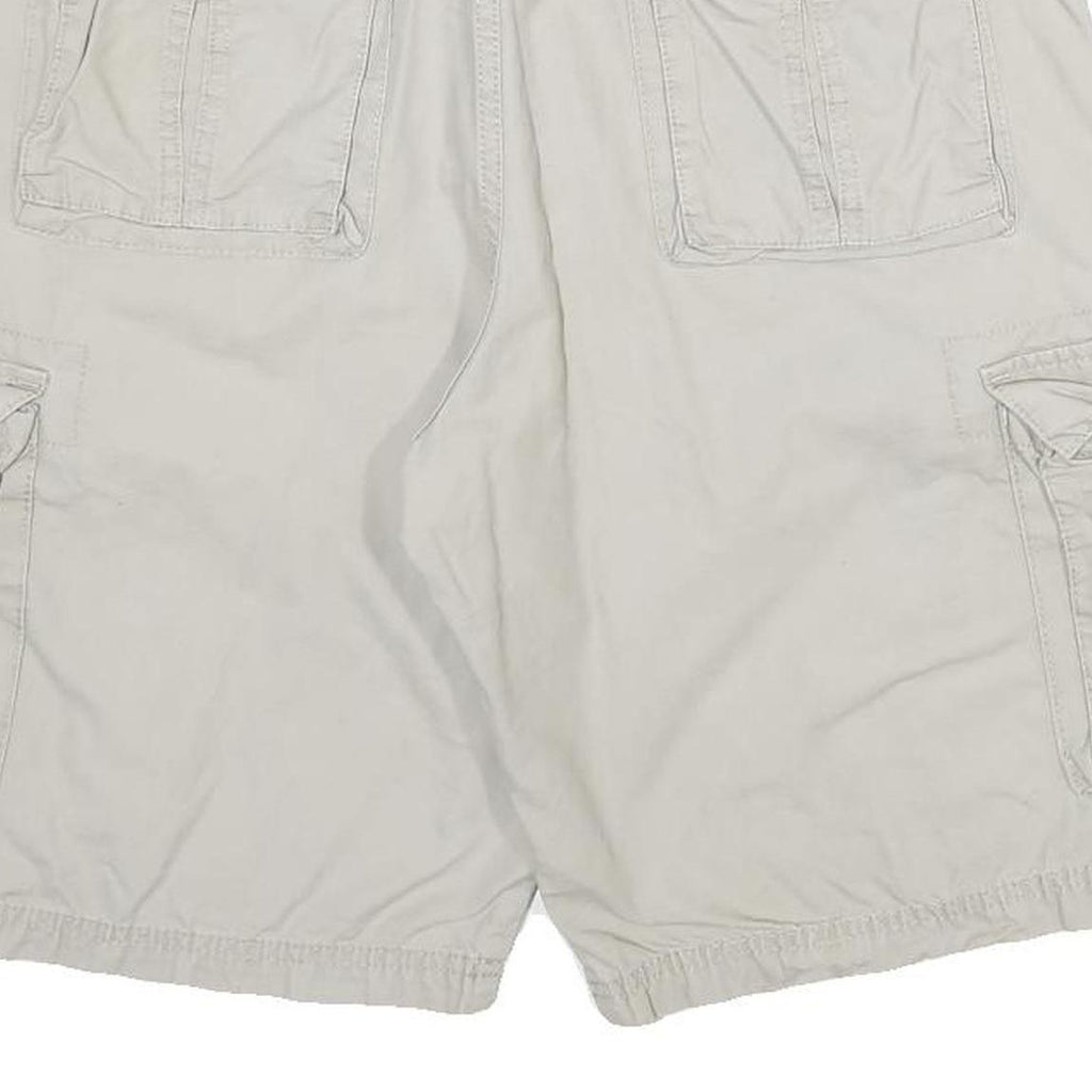 LEE Mens Shorts Beige Casual Cotton Cargo M W31 Pockets Comfortable Summer