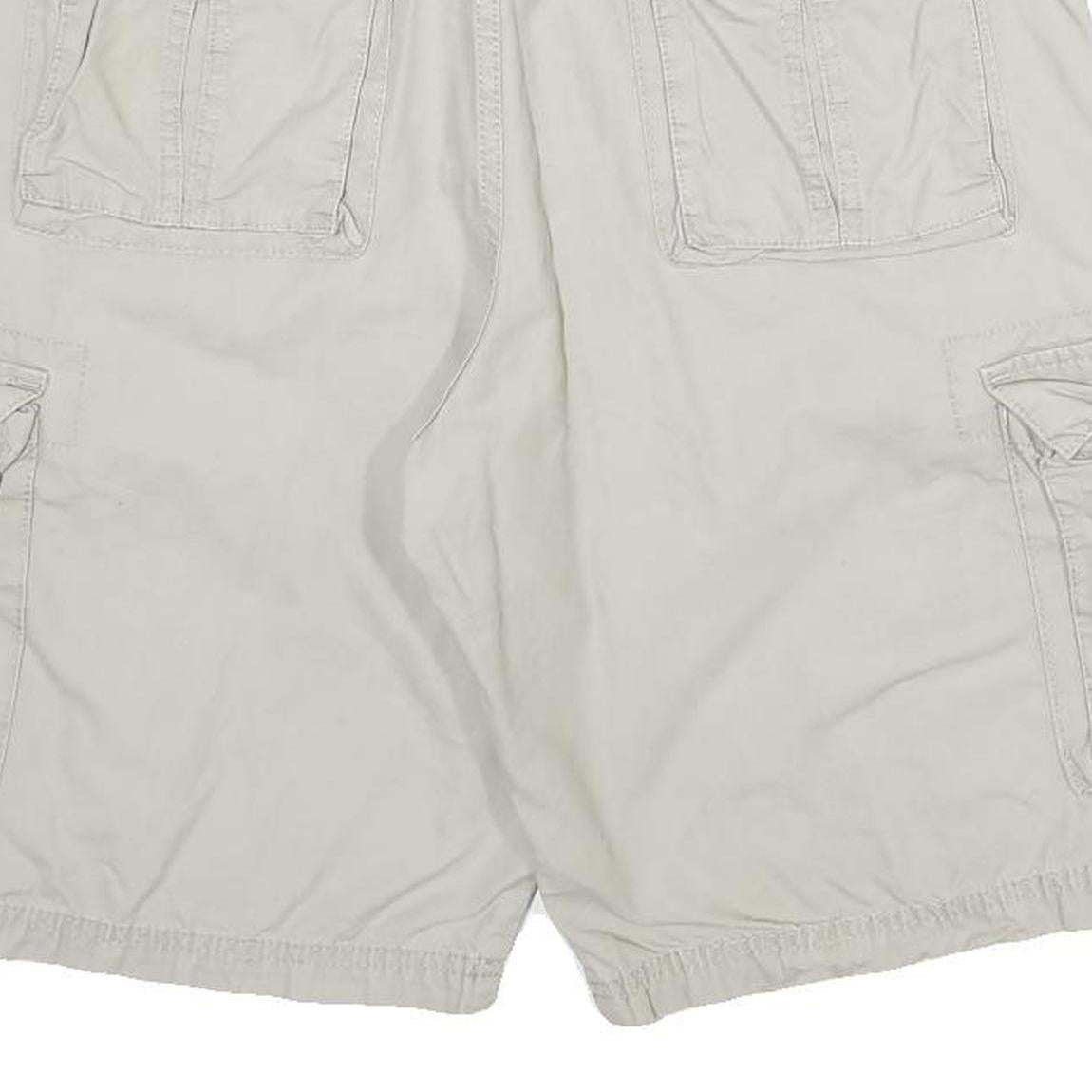 LEE Mens Shorts Beige Casual Cotton Cargo M W31 Pockets Comfortable Summer