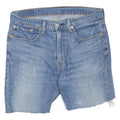 LEVI'S Womens Denim Shorts Blue M W34