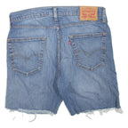 LEVI'S Womens Denim Shorts Blue M W34