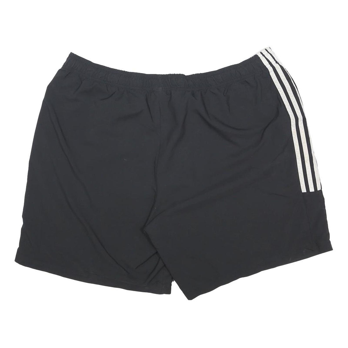 ADIDAS Mens Black Casual Shorts 3XL W40 Polyester Blend Lightweight