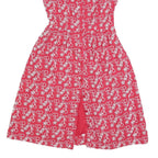 CATH KIDSTON Womens Red Cherry Print Day Dress Cotton Blend Short Sleeve XS