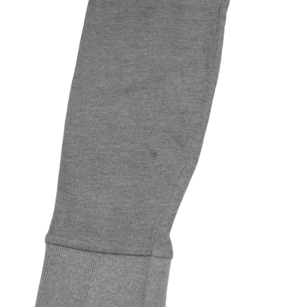 LOTTO Mens Grey Long Sleeve Plain L Polo Shirt Cotton Blend Casual