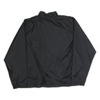 ADIDAS Mens Black & White Athletics Zip Jacket XL Polyester Plain Lightweight