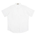 LA BUSSOLA Mens Shirt Pink Striped L