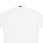 LA BUSSOLA Mens Shirt Pink Striped L