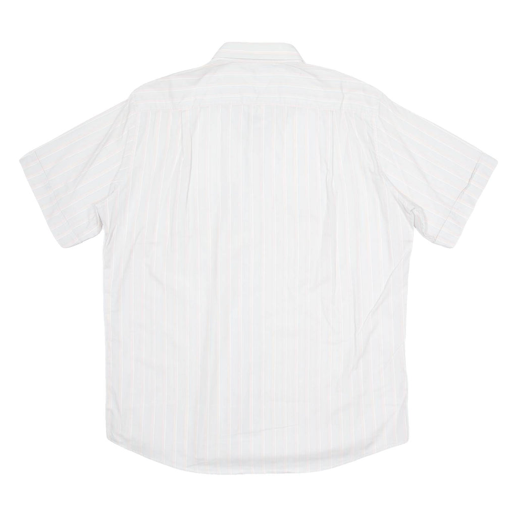 LA BUSSOLA Mens Shirt Pink Striped L