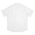 LA BUSSOLA Mens Shirt Pink Striped L