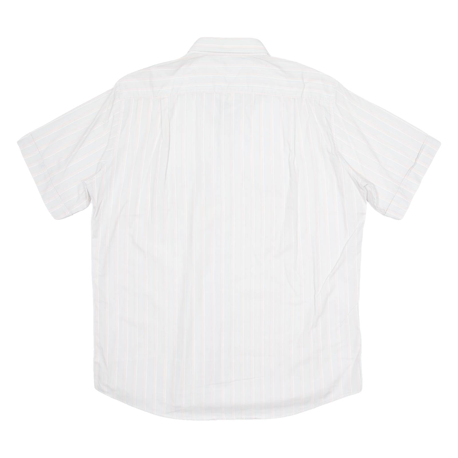 LA BUSSOLA Mens Shirt Pink Striped L