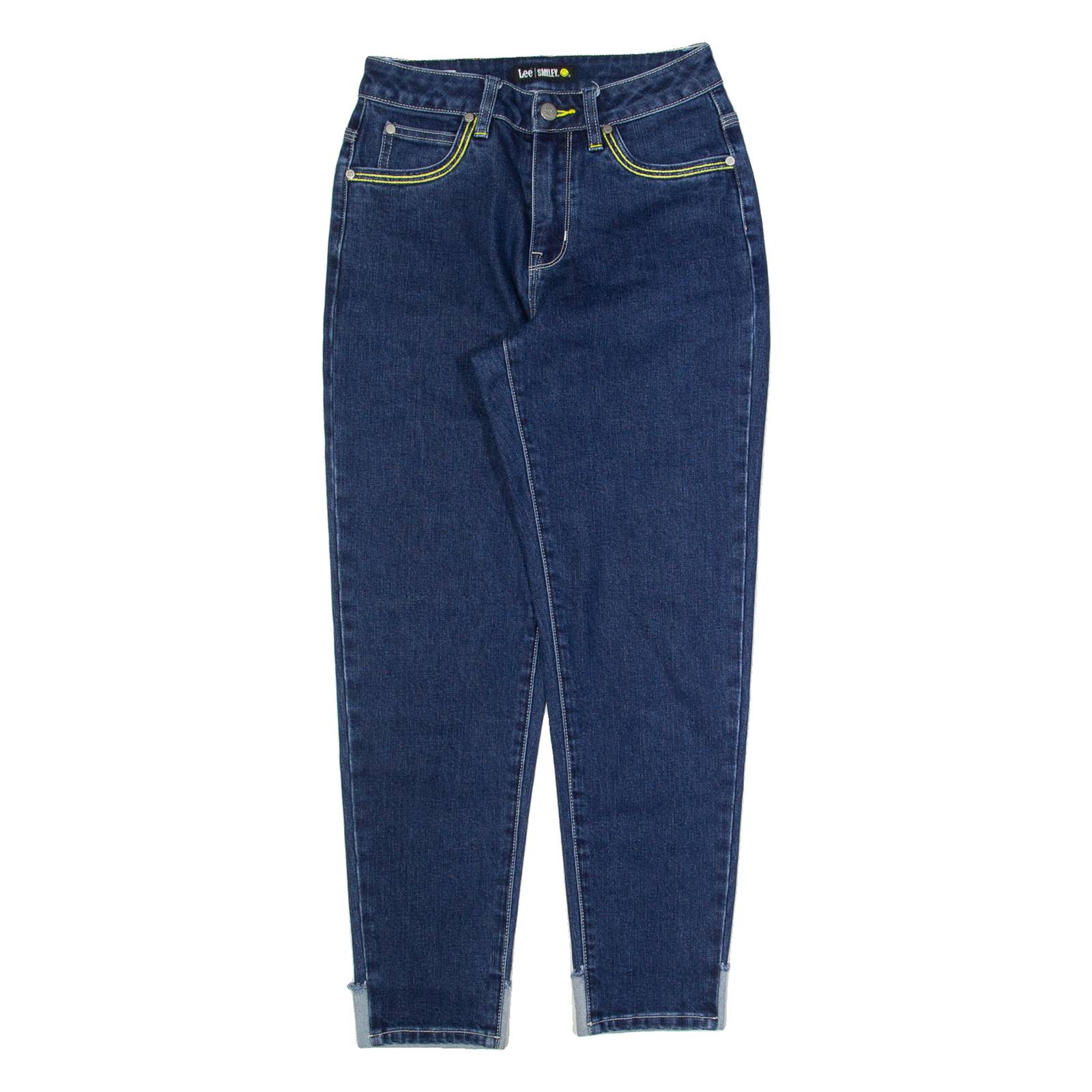 LEE SMILEY Womens Jeans Blue Slim Tapered W24 L27