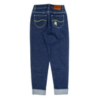 LEE SMILEY Womens Jeans Blue Slim Tapered W24 L27