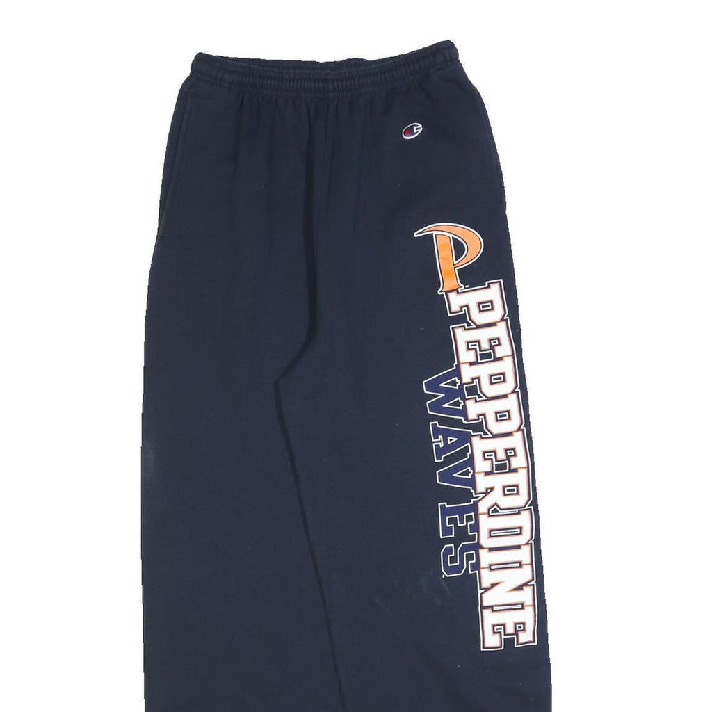 CHAMPION Womens Joggers Navy Pepperdine Waves M W26 L30 Cotton Blend Casual Fit
