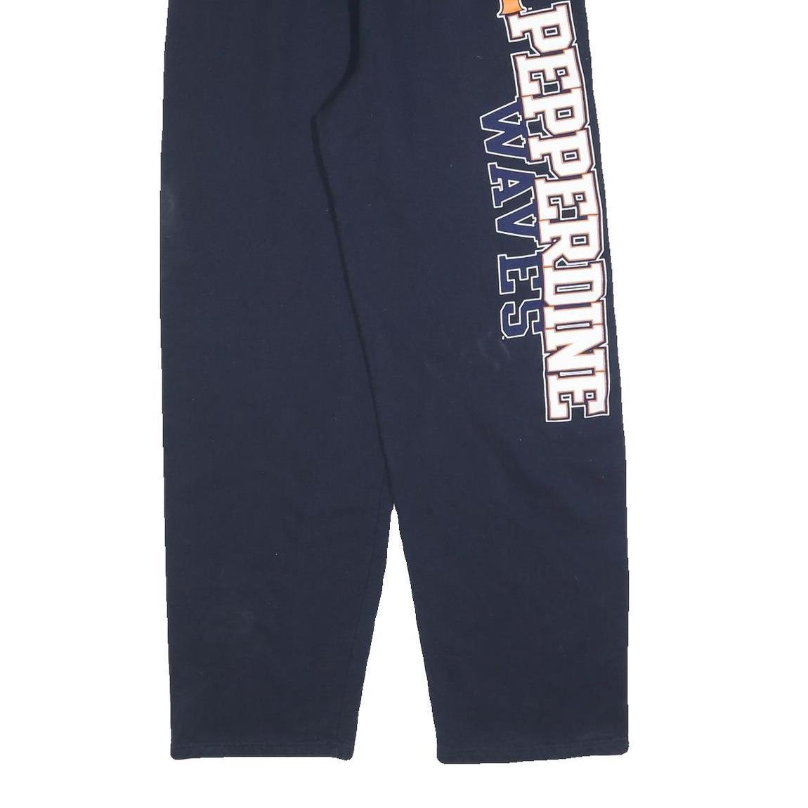 CHAMPION Womens Joggers Navy Pepperdine Waves M W26 L30 Cotton Blend Casual Fit