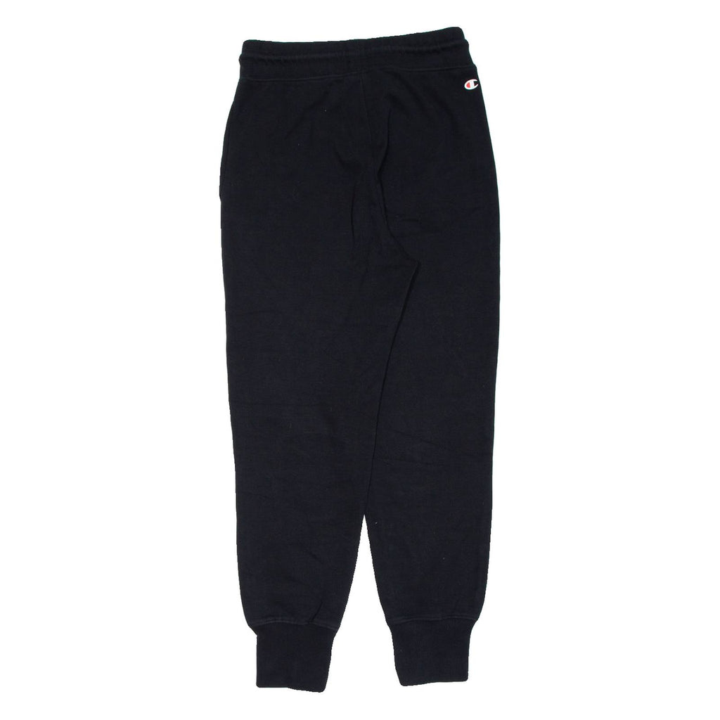 CHAMPION Womens Joggers Black Tapered XS W28 L28