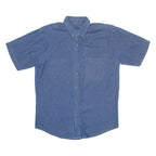 FADED GLORY Mens Denim Shirt Blue M