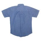 FADED GLORY Mens Denim Shirt Blue M