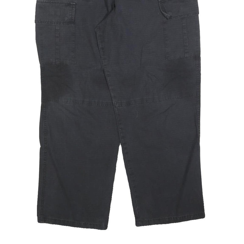 CARHARTT Womens Cotton Blend Black Regular Cargo Trousers W30 L27 Casual