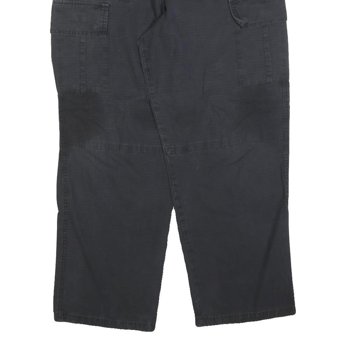 CARHARTT Womens Cotton Blend Black Regular Cargo Trousers W30 L27 Casual