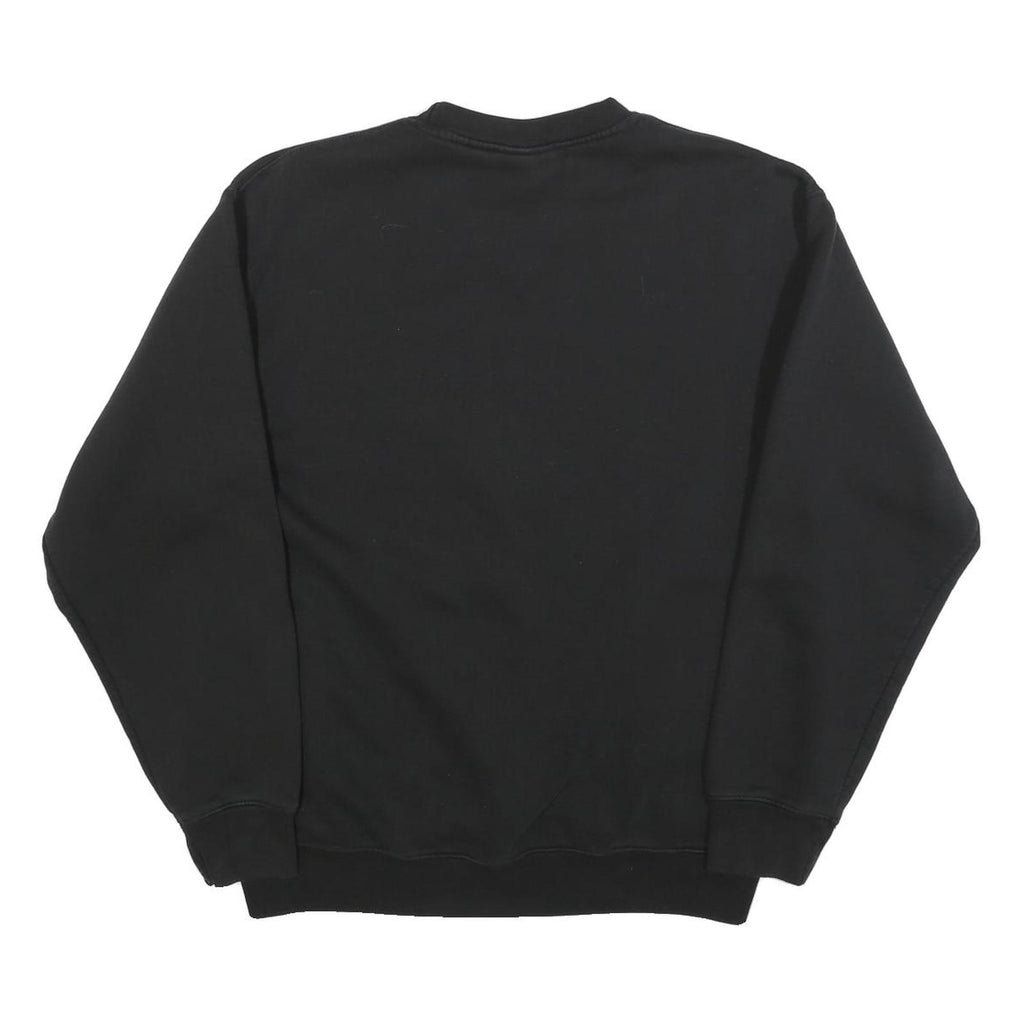PENNANT Mens Black Soccer Crew Neck M Cotton Blend Casual Sweatshirt
