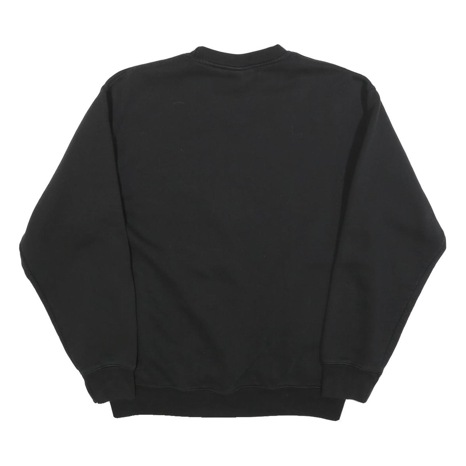PENNANT Mens Black Soccer Crew Neck M Cotton Blend Casual Sweatshirt