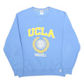 RUSSELL ATHLETIC Mens Blue UCLA Bruins Crew Neck L Cotton Blend Sweatshirt