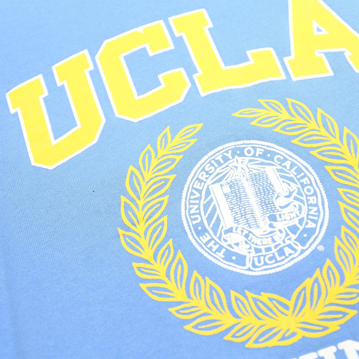 RUSSELL ATHLETIC Mens Blue UCLA Bruins Crew Neck L Cotton Blend Sweatshirt