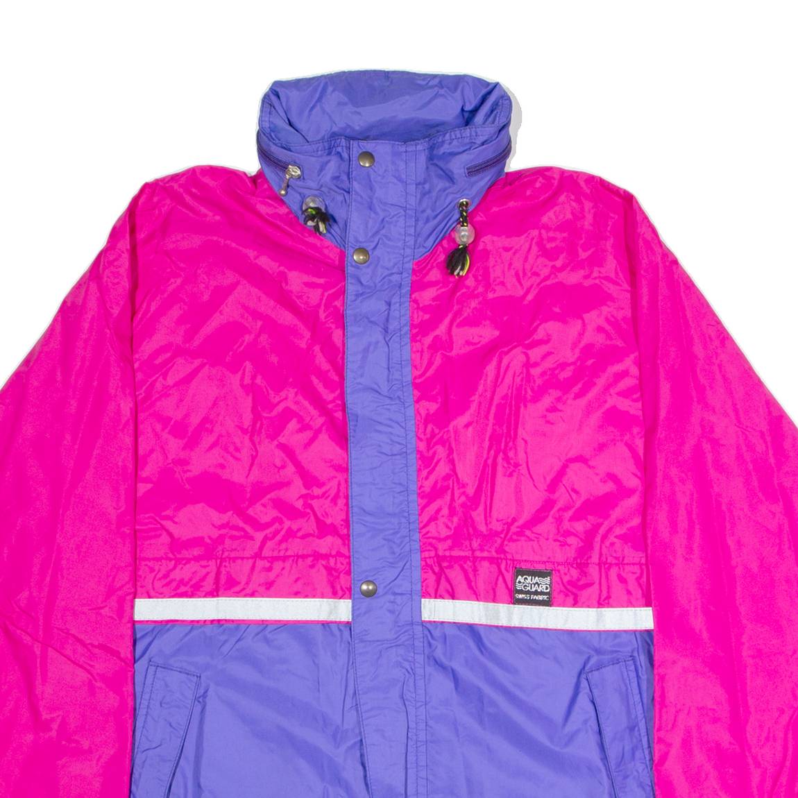 AQUA GUARD Womens Shell Jacket Pink Hooded M