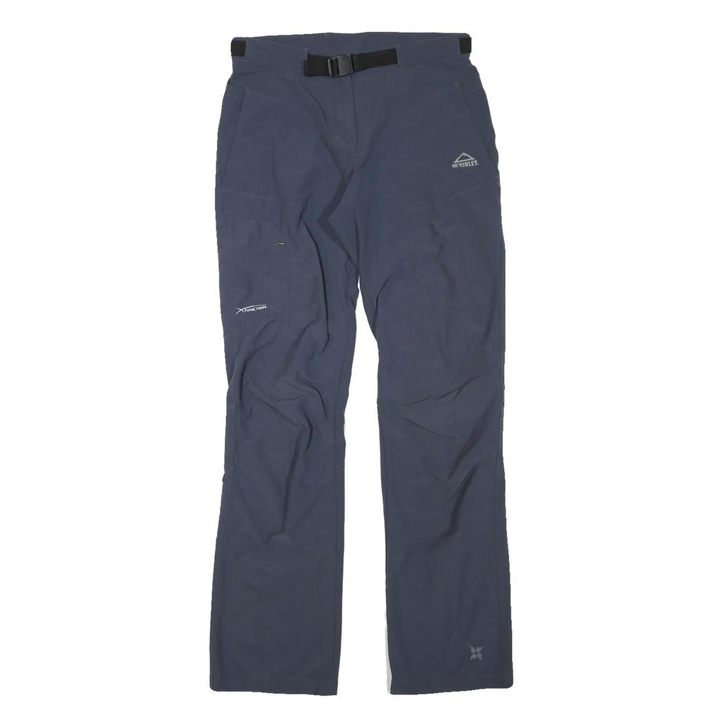 MCKINLEY Womens Regular Navy Blue Trousers W28 L30 Outdoor Wear Zip Closure