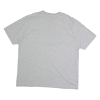 CARHARTT Mens Grey Plain T-Shirt XL Short Sleeve Crew Neck Classic Casual