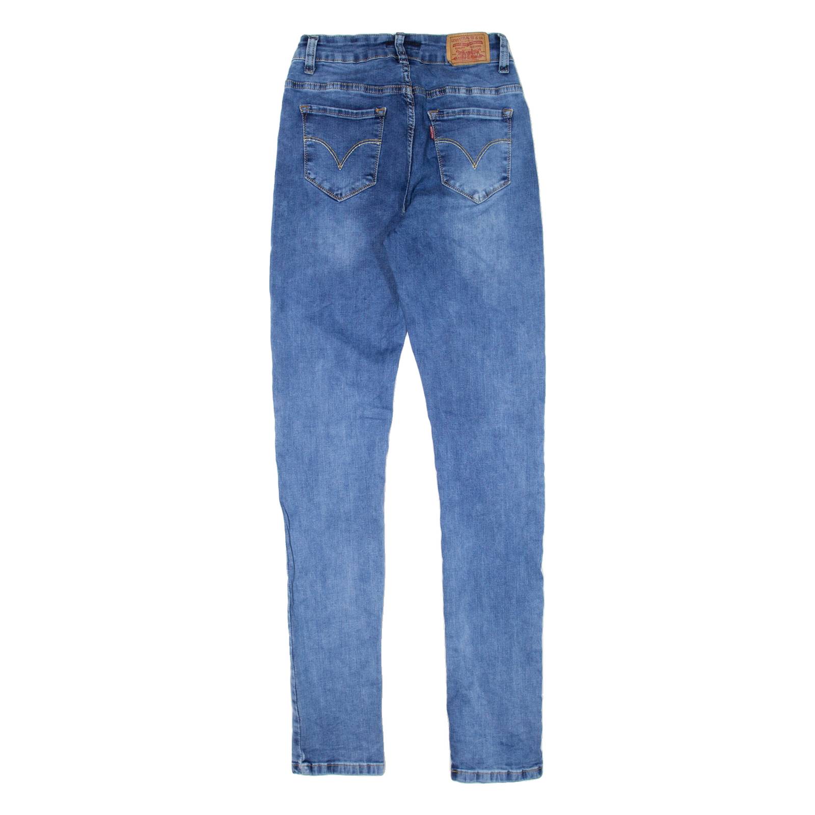 LEVI'S 711 Womens Jeans Blue Slim Skinny W24 L31